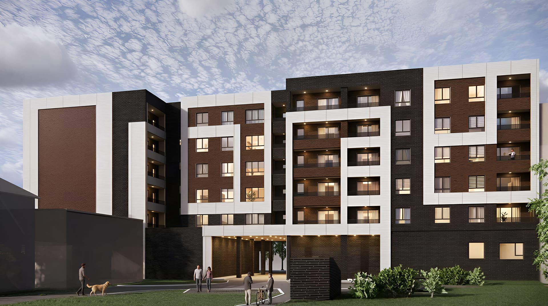 Tesla Residence - render objekta